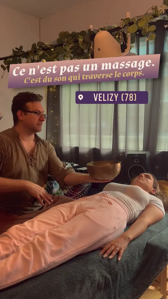 Frame du projet Sonomorphose — séance de relaxation vibroacoustique, 1 sur 6