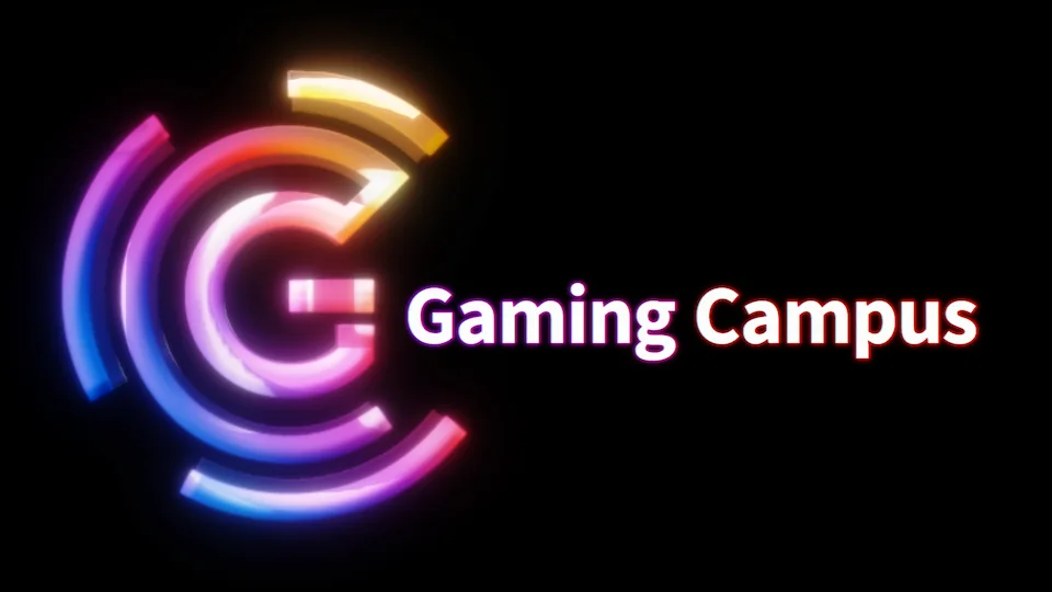 Aperçu du projet Gaming Campus — logo animé Gaming Campus, intro de masterclass motion design